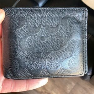 Coach monogram wallet